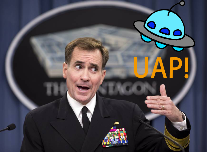 美国空军US Navy公布泄露的UFO视频属实